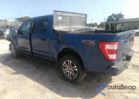 2022 Ford F-150 Xl из США, поврежденный, VIN 1FTEW1EP3NKD77904